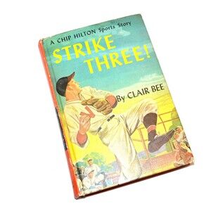 Vintage Book Baseball Strike Three 1949 Collectible